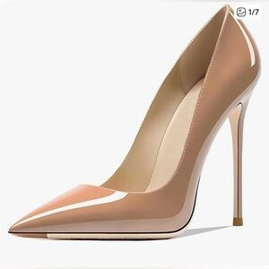 Elegant Tan Stiletto Heels